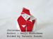 origami Pencil Santa, Author : Seiji Nishikawa, Folded by Tatsuto Suzuki